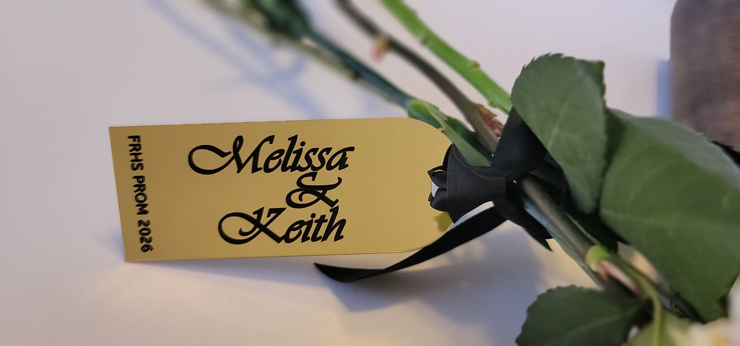 Bouquet Charm for Prom or Wedding