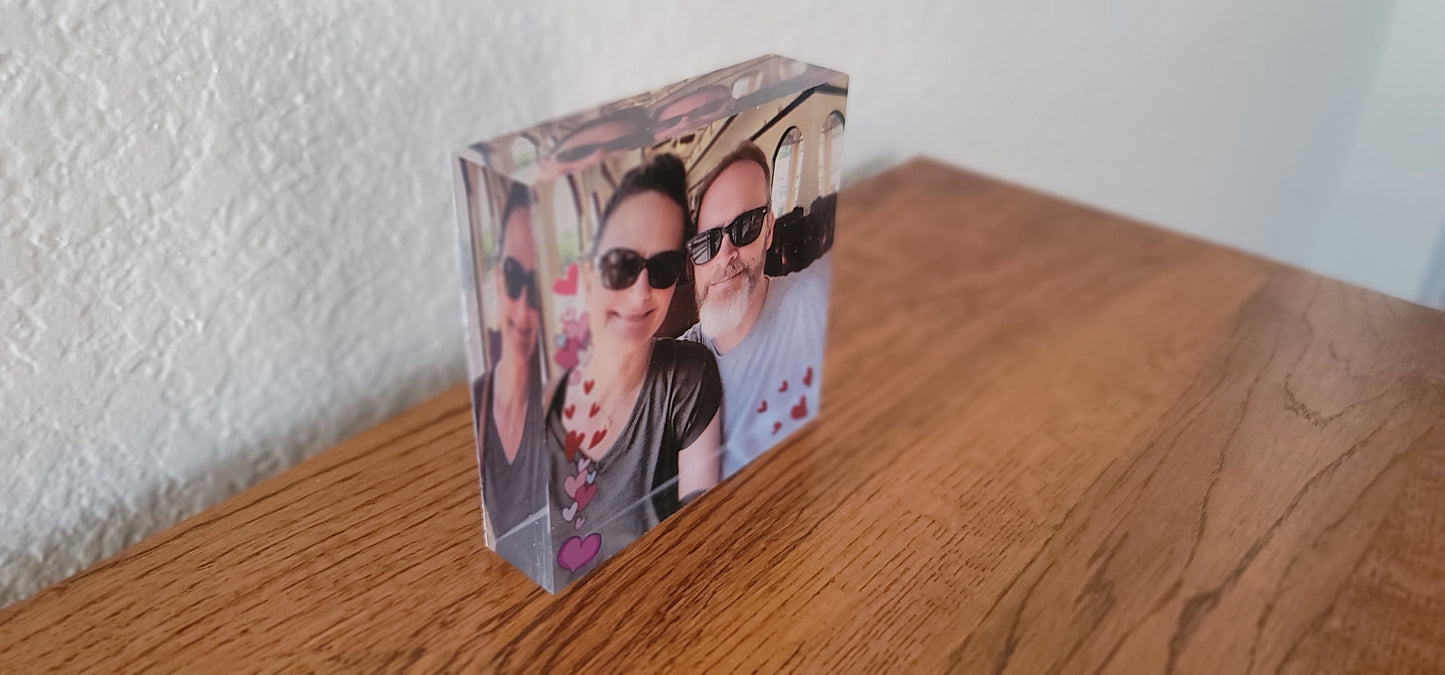 PHOTO PLAQUE 4"x4"