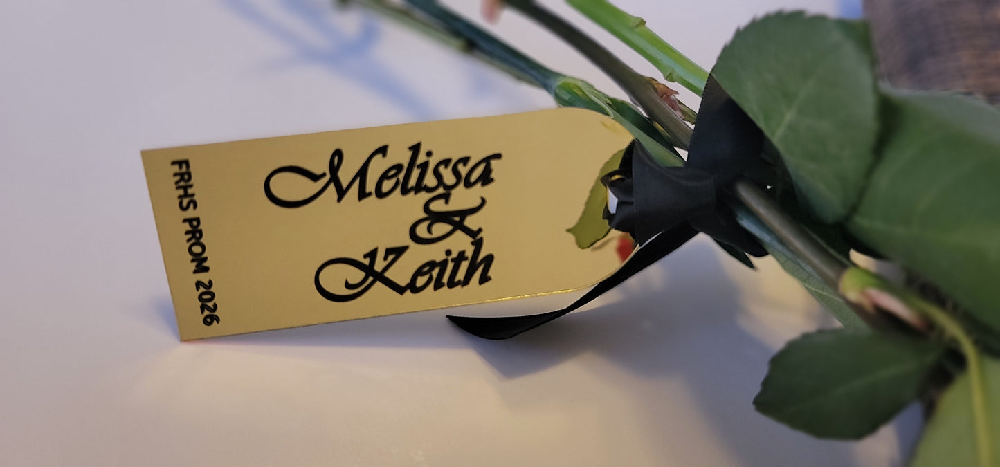 Bouquet Charm for Prom or Wedding