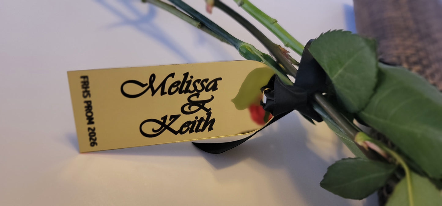 Bouquet Charm for Prom or Wedding