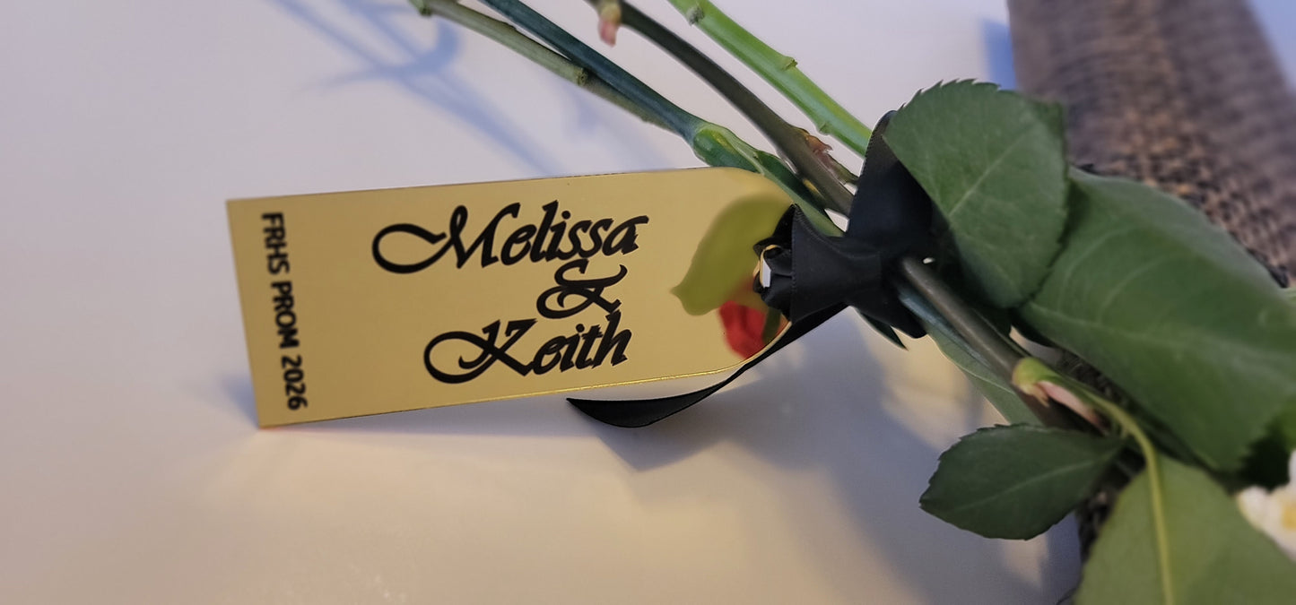 Bouquet Charm for Prom or Wedding