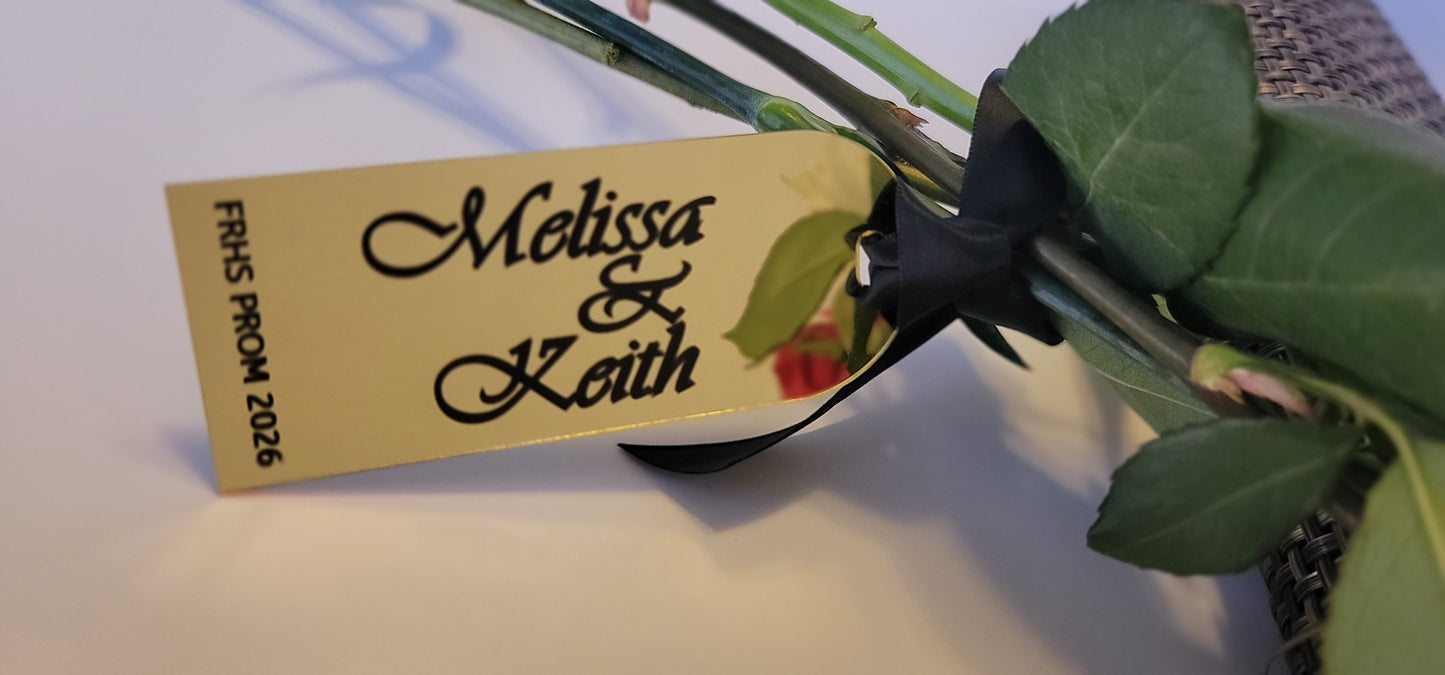Bouquet Charm for Prom or Wedding