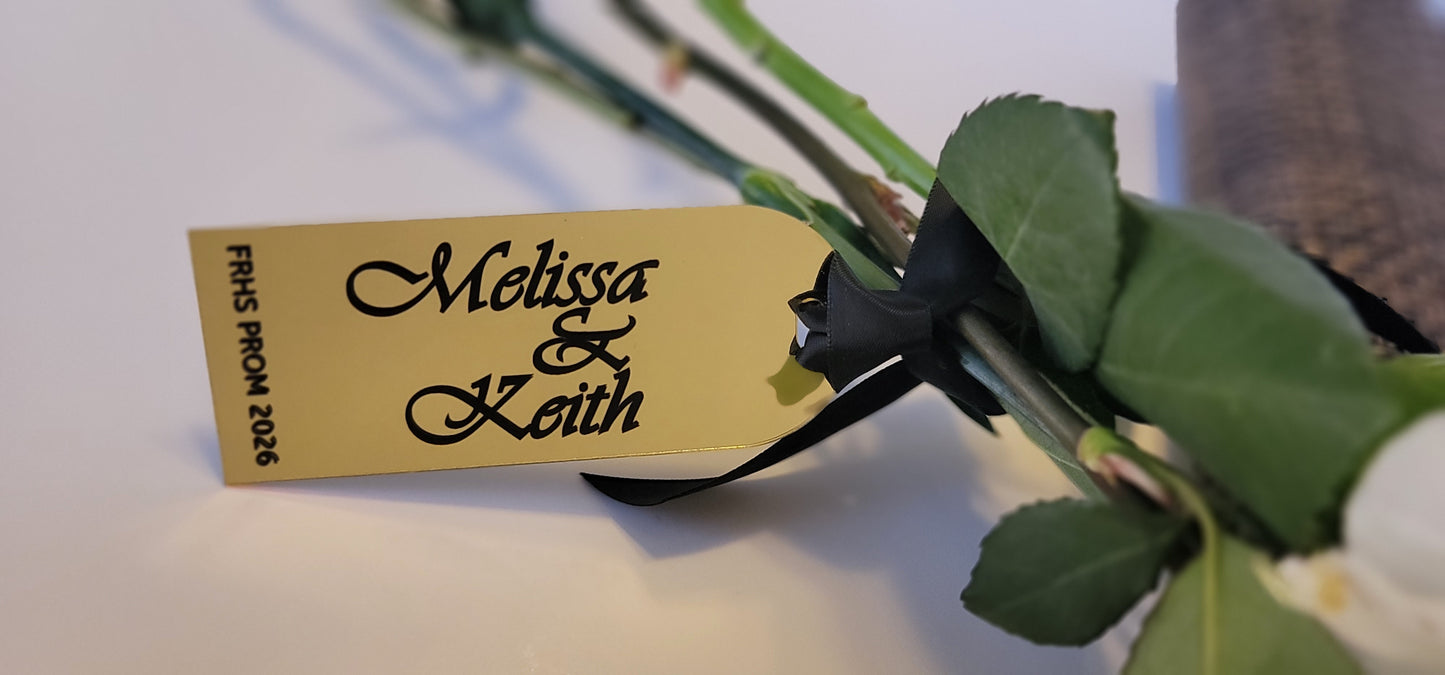 Bouquet Charm for Prom or Wedding
