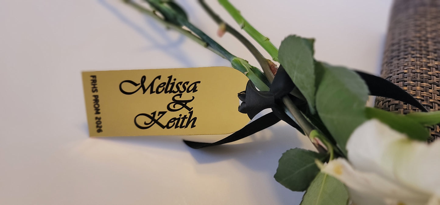 Bouquet Charm for Prom or Wedding