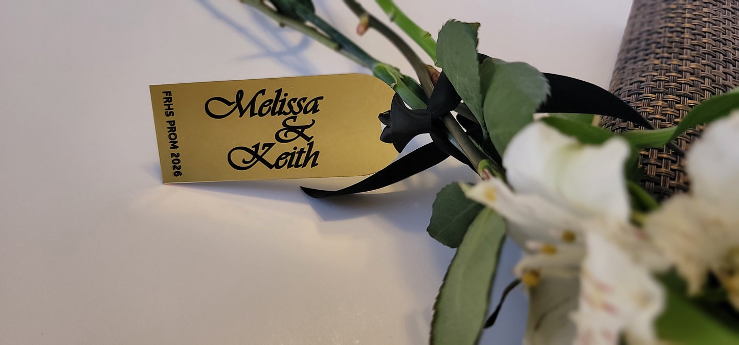 Bouquet Charm for Prom or Wedding