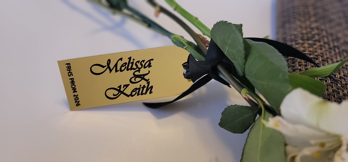 Bouquet Charm for Prom or Wedding