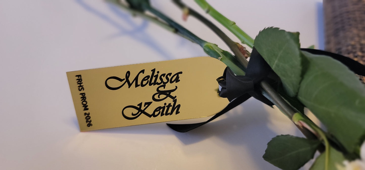 Bouquet Charm for Prom or Wedding