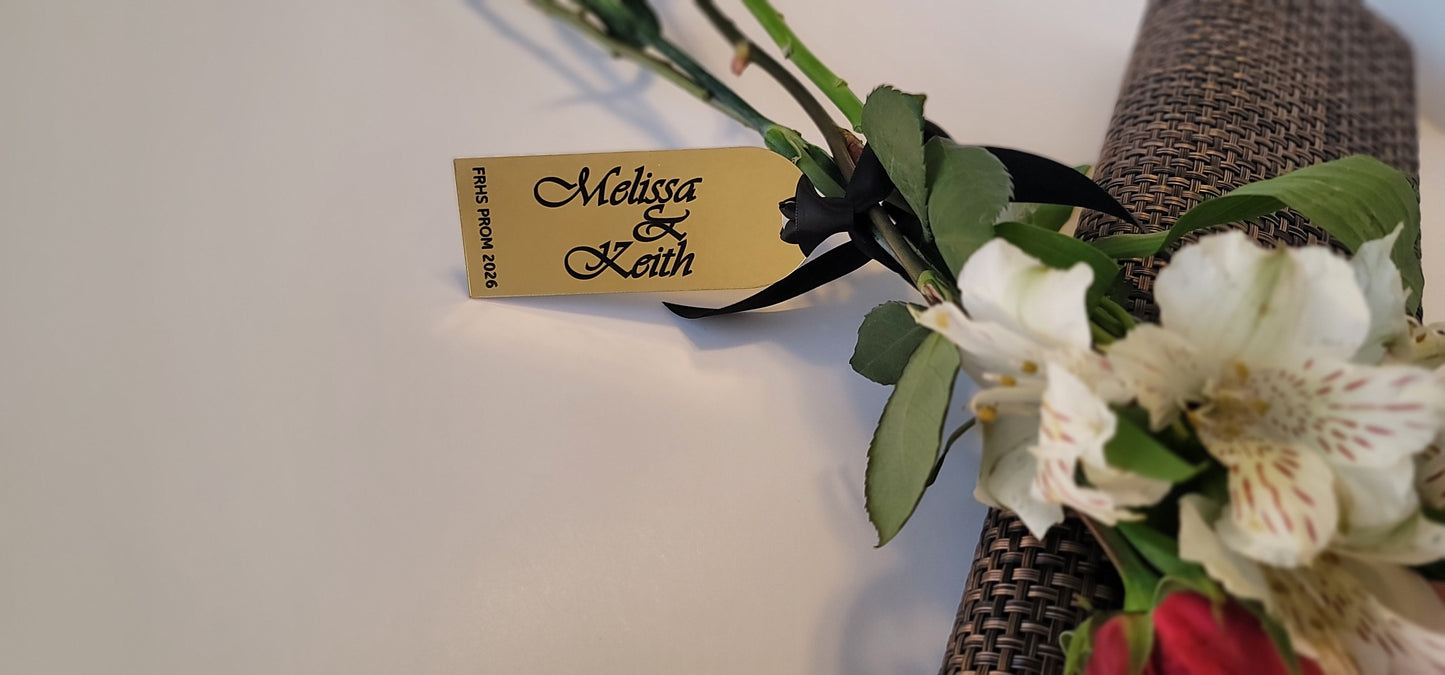 Bouquet Charm for Prom or Wedding