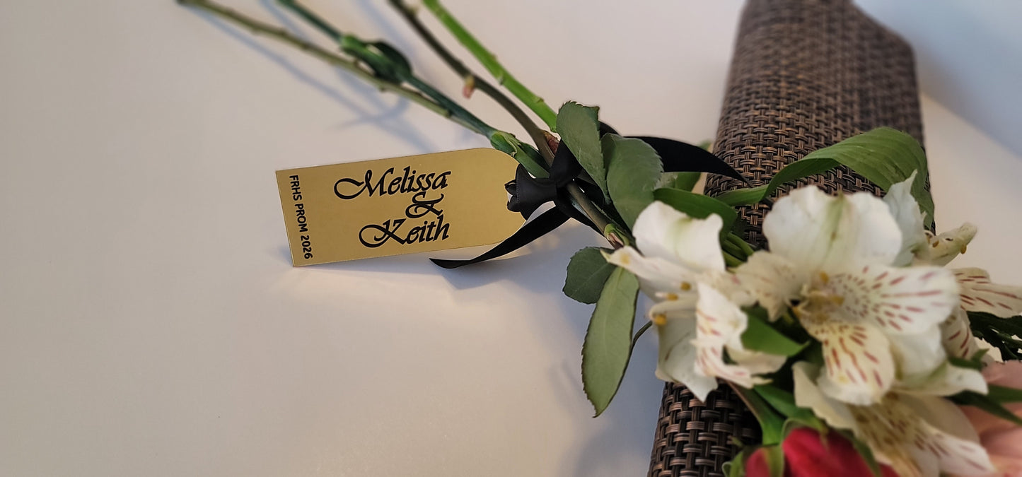 Bouquet Charm for Prom or Wedding