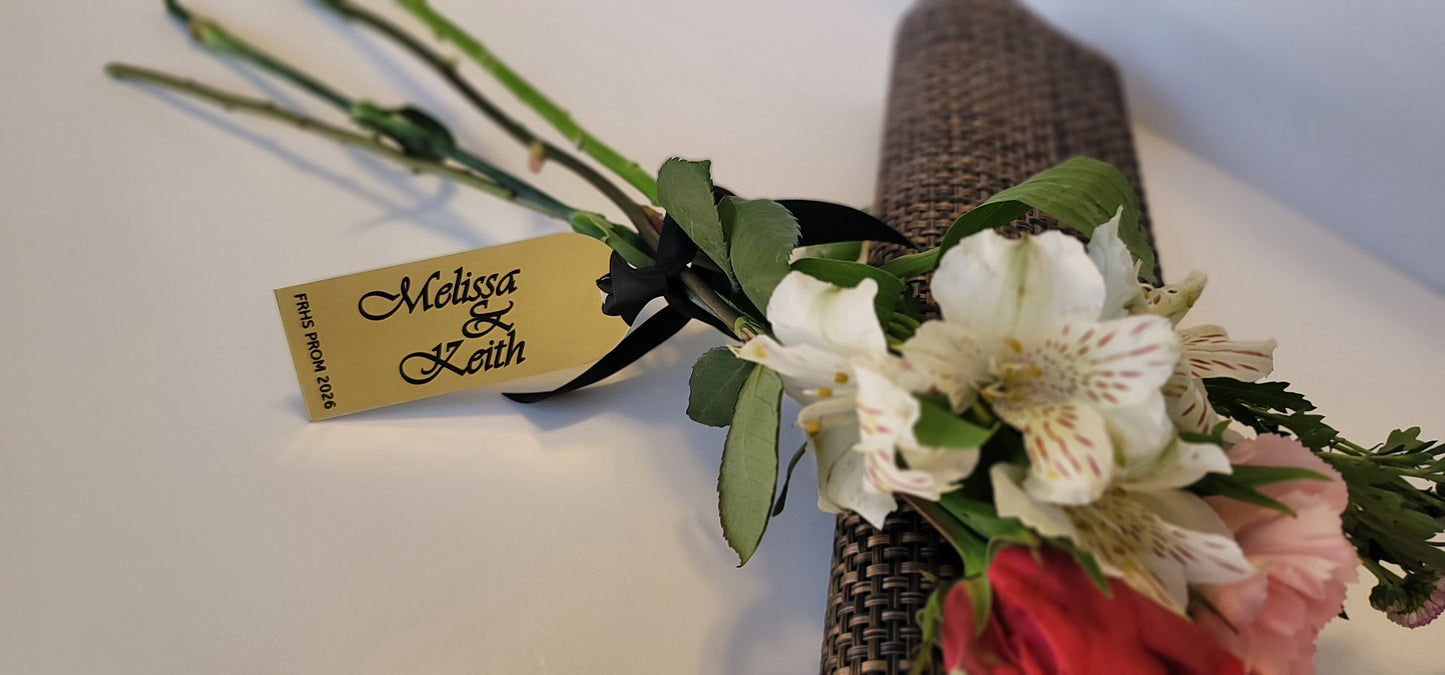 Bouquet Charm for Prom or Wedding