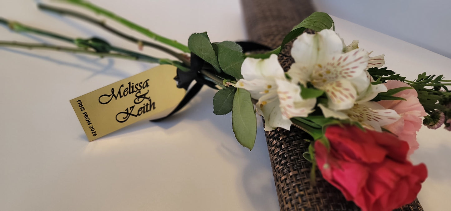 Bouquet Charm for Prom or Wedding