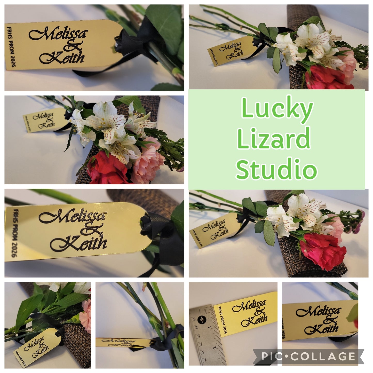 Bouquet Charm for Prom or Wedding